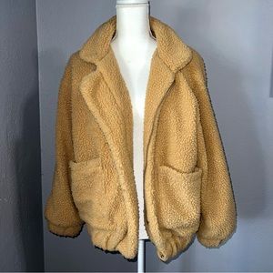 Oversized Teddy Jacket